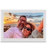 Digital Picture Frame WiFi, 10.1 Inch Frameo Digital Photo Frame, 32GB Memory, 1280*800 HD Touch ...