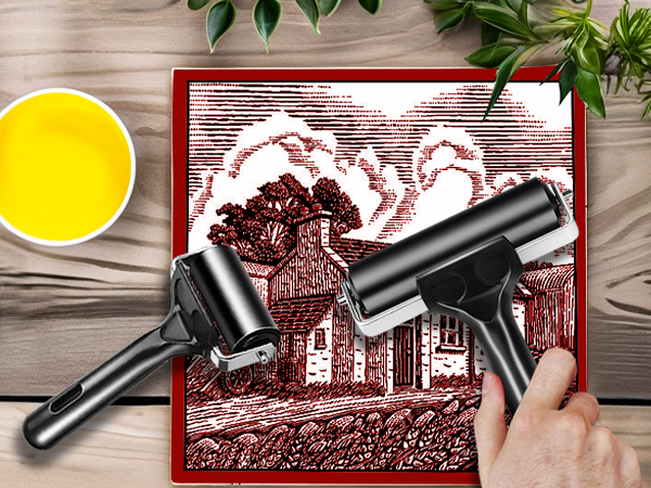 Rubber Roller Brayer Rollers