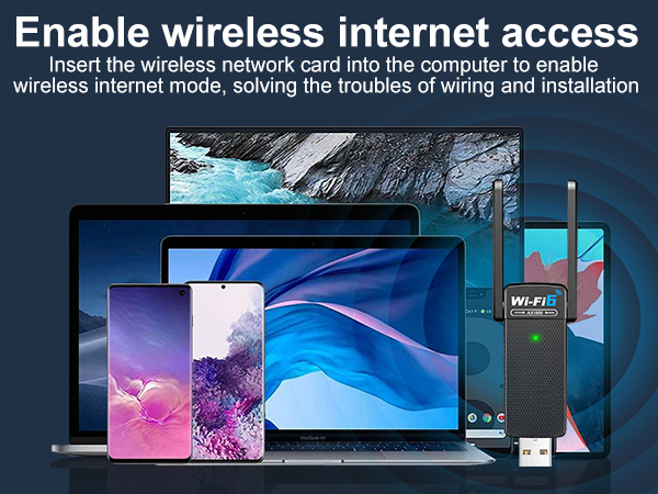 Wireless USB WiFi6 Adapter