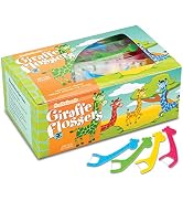 SmileGoods Giraffe Flossers, Individually Wrapped, Box of 200