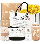 Boss Lady Gifts for Women, Best Boss Gifts for Bosses Female, Funny Birthday Christmas Thanksgivi...