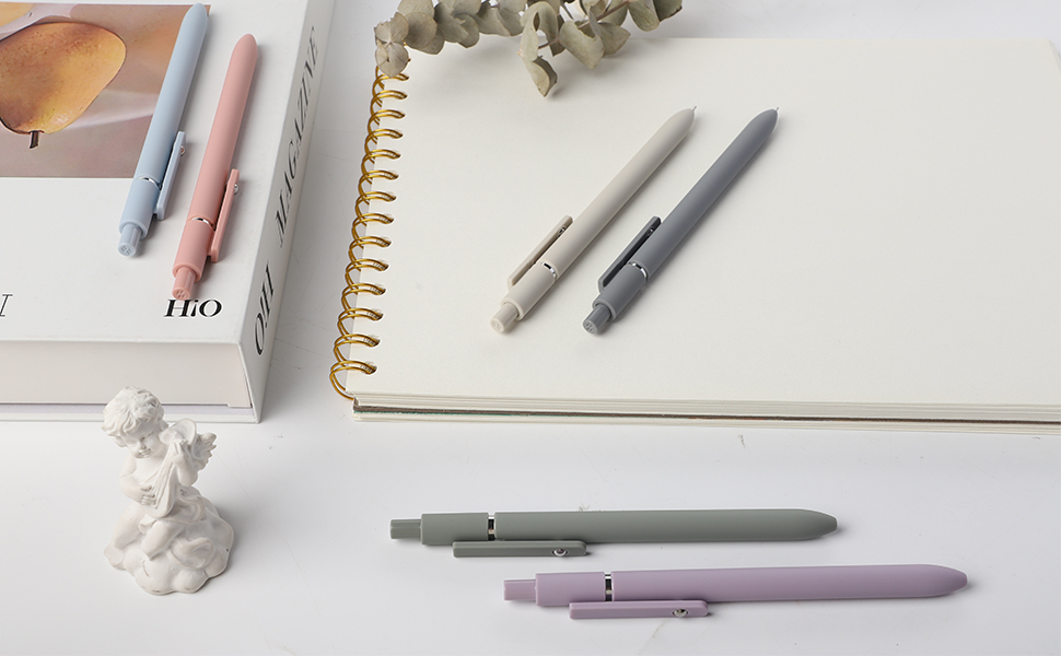 Black Gel Ink Pens for Journaling Note Taking