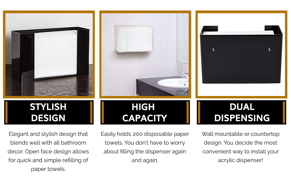 tri-fold paper towel dispenser, paper towel dispenser countertop, paper towels dispenser