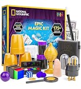 NATIONAL GEOGRAPHIC Epic Magic Kit – 175+ Tricks & Science Magic Experiments for Kids, 75+ Classi...
