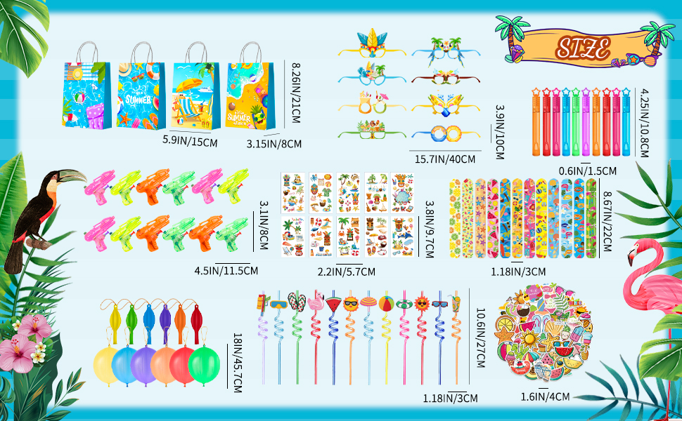 beach party favors