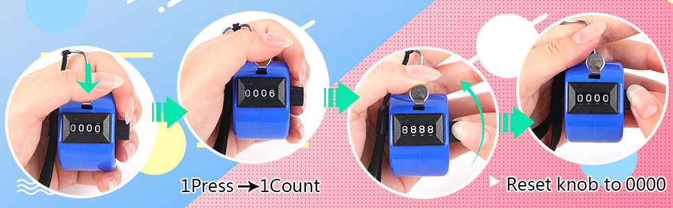 Handheld Tally Counter Clicker