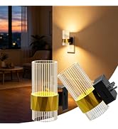 Fuligent LED Night Light, 2 Pack Plug in Night Light, Dimmable Night Lights Plug into Wall with D...