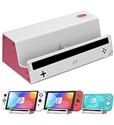 HEIYING Switch Charging Dock for Switch/Switch Lite/Nintendo Switch OLED, Portable Type C Port Sw...
