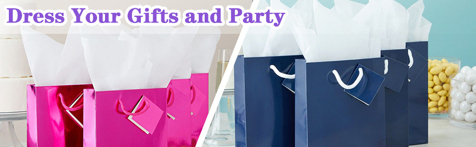 white tissue paper