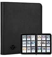 Card Binder for Trading Card 9 Pocket, TiopLior Zip MTG Card Binder with 432 Side Loading Pocket,...