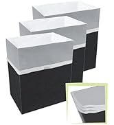 Clean Cubes 13 Gallon Multi-Liner Disposable Trash Cans (3-Pack). Reusable Garbage and Recycling ...