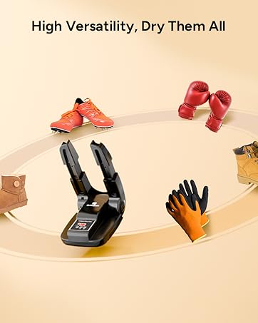 Dry Shoes, Anywhere, Fast.