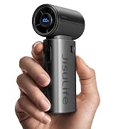 JISULIFE Handheld Fan Life9S, Turbo Power: High-Speed Motor, Up to 22H Runtime, 5000mAh Rechargea...