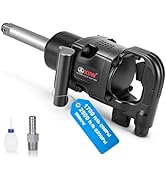 XIIW 1 Inch Air Impact Wrench, Up to 2500 ft-lbs Nut-Busting Torque, 16.2 lbs Lightweight Pneumat...