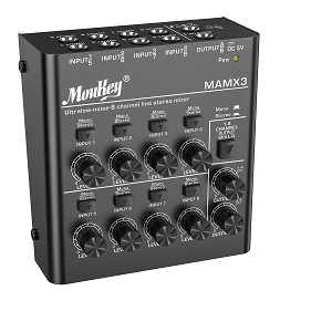 Moukey Ultra Low-Noise 8-Channel Line Mixer