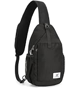 SKYSPER Sling Bag RFID Cross Body Bag Recycled Crossbody Backpack Travel Daypack
