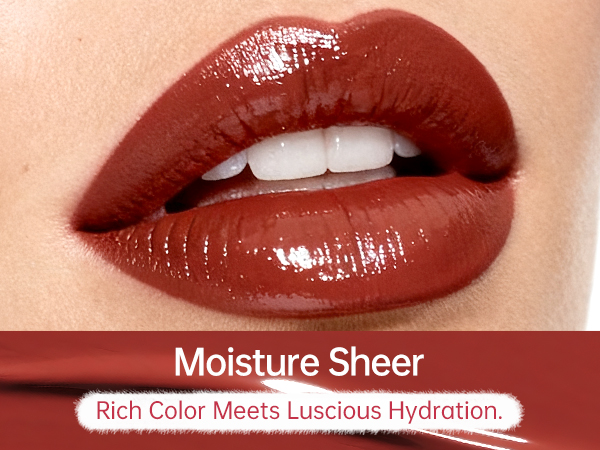red lipstick long lasting waterproof high impact color full coverage moisture lip