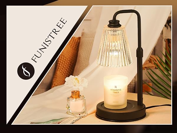 Black Candle Warmer Lamp