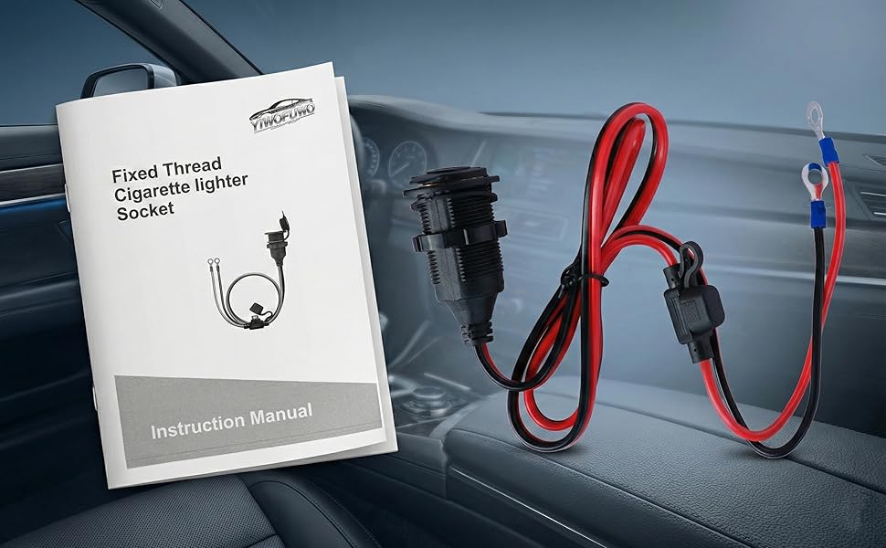 12v cigarette lighter socket