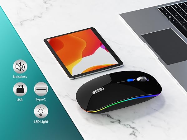 led wireless mouse