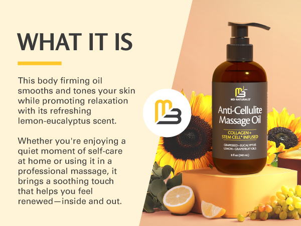 Anti Cellulite Massage Oil Anti Cellulite Oil