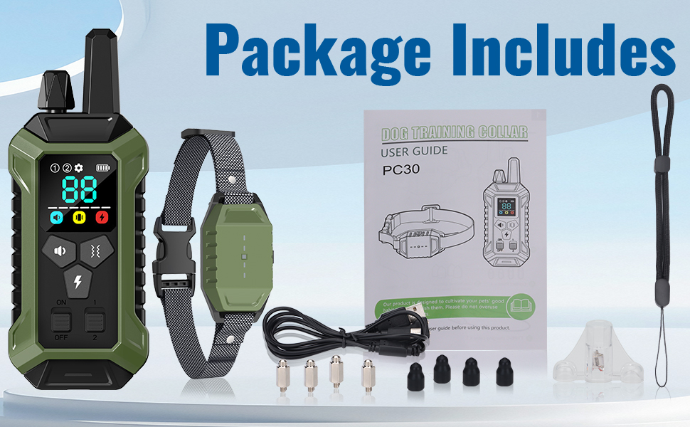 dog shock collar with remote control