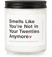 LUMELOOM 30th Birthday Gifts for Women, Men, 9oz Lavender Scented Soy Wax Candle, 1995, 30th Birt...