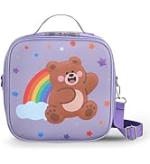 HAWEEK Lunch Bag With Adjustable Shoulder Strap, Insulated Lunch Bag Kids for Daycare and School,...