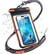 TORRAS IPX8 Waterproof Phone Pouch Floating, Underwater Touch Screen, Black | Waterproof Phone Ca...
