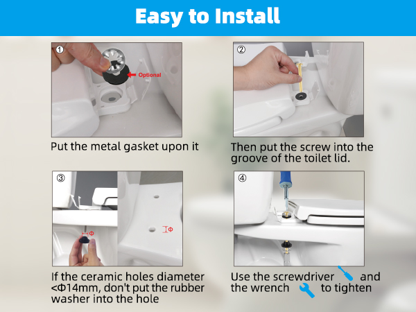 toilet seat hing bolt screw