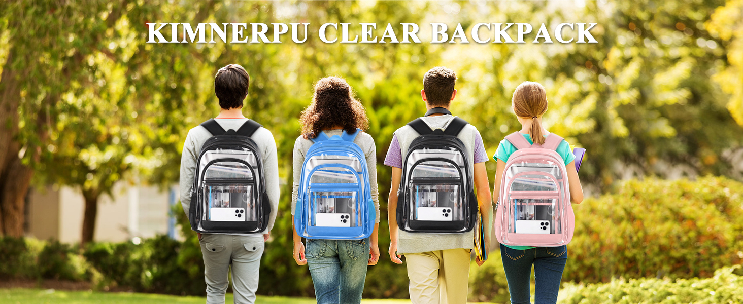 CLEAR BACKPACK