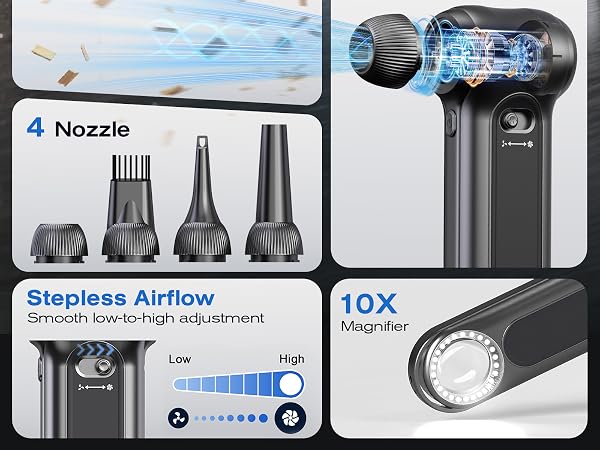 rechargeable duster cordless electric air duster pc blower