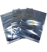 PABCK 20 Pcs Anti Static Bags ESD Antistatic Bag Resealable for Motherboard Graphics Card Hard Dr...