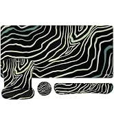 MOSISO Desk Pad Mat Keyboard Mouse Pad Set,Large Gaming Mouse Pad&Keyboard Wrist Rest&Mouse Pad w...