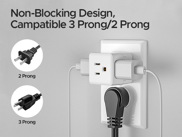 3-Prong Cube Tap