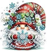 Bowetile Special Shape Diamond Art Kits for Kids Adults, Gnome Diamond Painting Kits for Beginner...