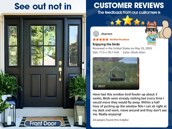 see out not in window film
