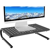 WALI Monitor Stand Riser, Laptop Riser for Desk, Computer Monitor Stand for Desktop, Desk Organiz...