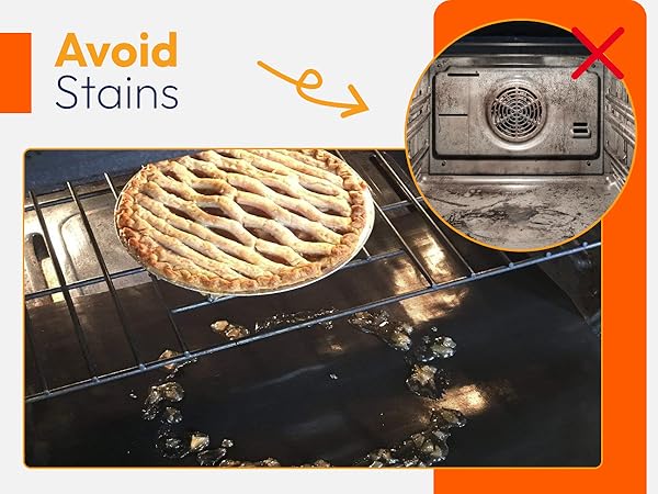 Heavy Duty Oven Liners for Bottom of Oven