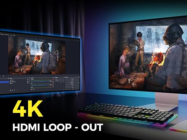 video game capure for ps5, nintendo switch, xbox, pc,obs