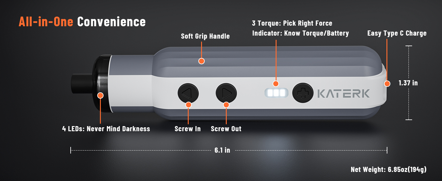 Electric Screwdriver Rechargeable