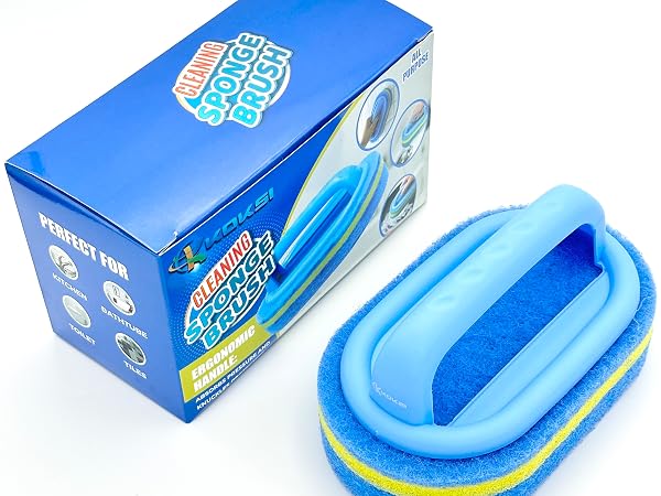 Cleaning Brush Bathroom Kitchen Bathtub Toilet Cleaner Sponge Brush Shower Tiles Cleaning Product