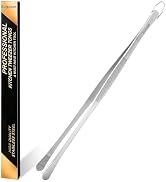 Gutsdoor Kitchen Tweezers Tongs, 12-Inch Cooking Tweezers 304 Stainless Steel Food Tweezer Tongs ...