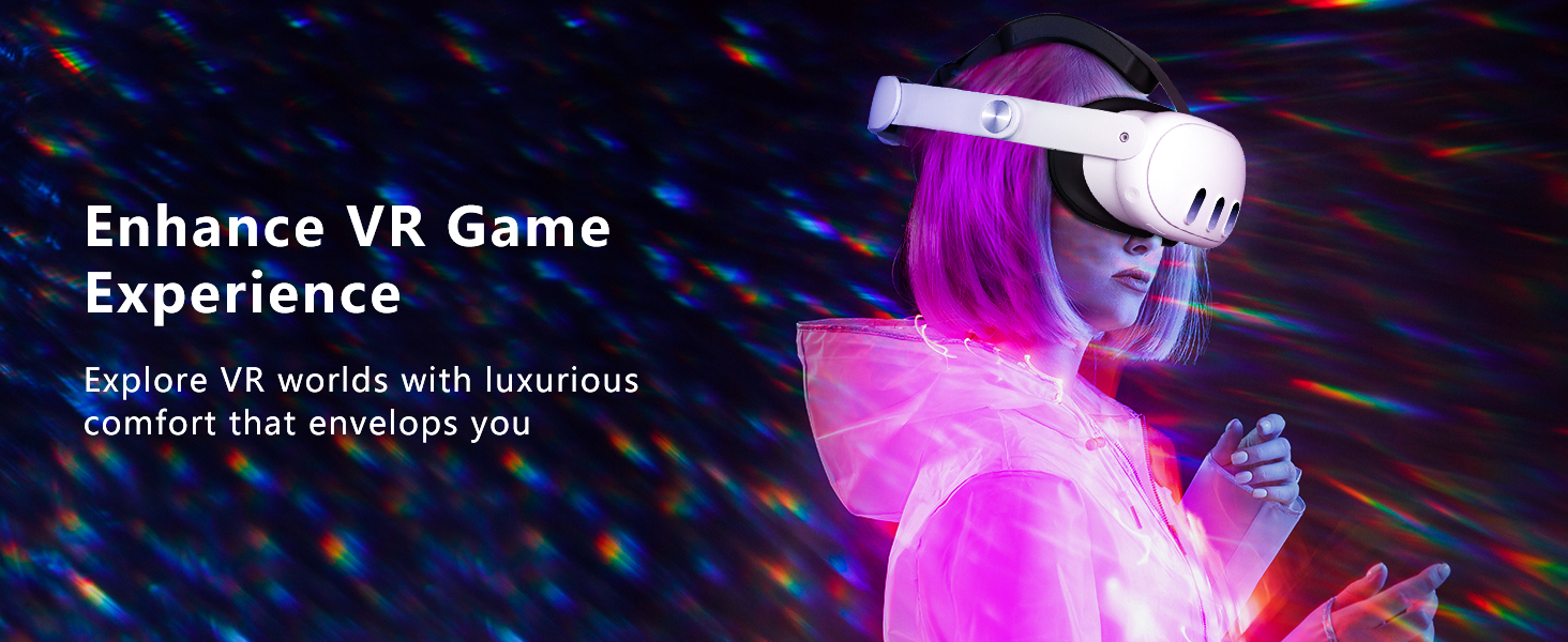 oculus meta strap 3 replacement Enhance VR Game Experience Explore Vr Worlds With Luxurious