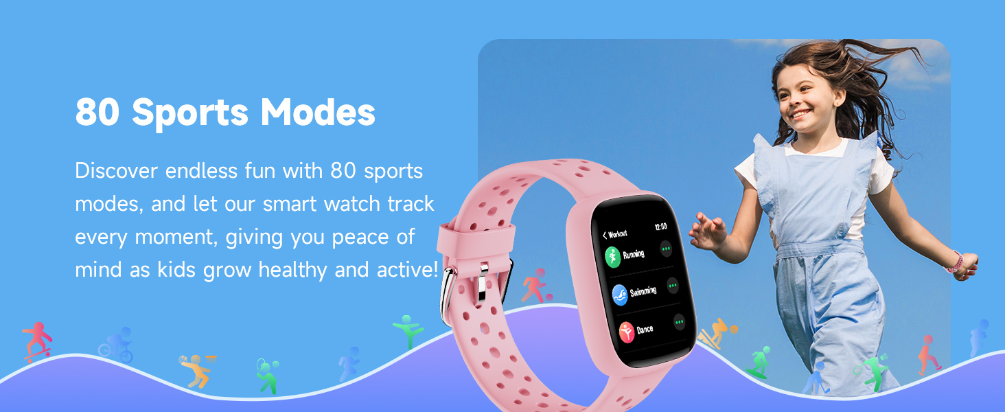 sports watch kids