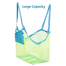 mesh beach bag