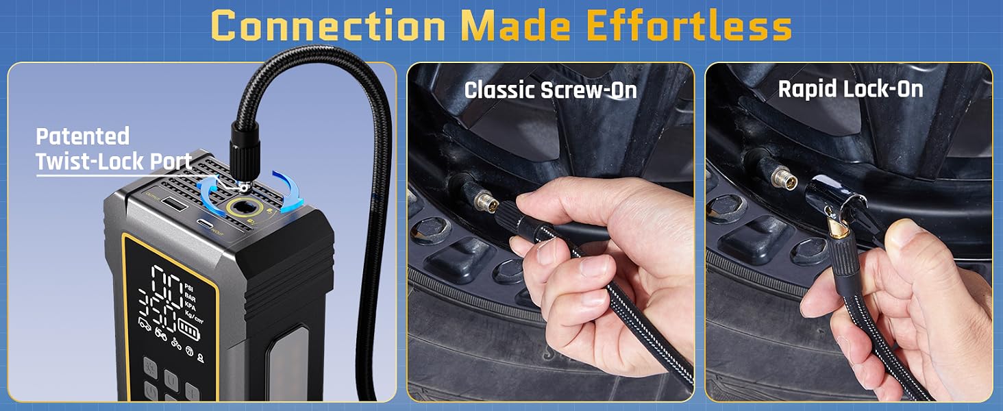 Multi Air Nozzle with Smart Dual Hose