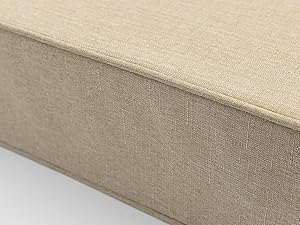 faux linen patio cushinos