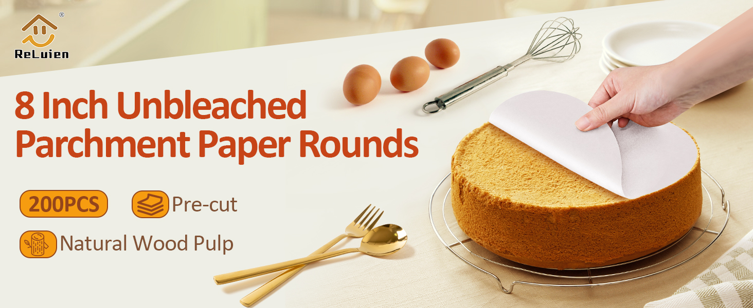 parchment paper rounds