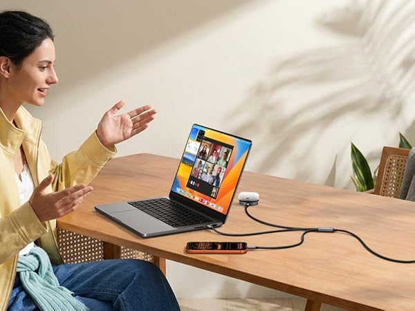 5-in-1 Charger Cable and Magnetic Wireless Charger